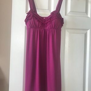 Fuchsia dress